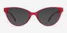 Lantana Crystal Peony Eco-friendlyEyeglass Frames from EyeBuyDirect, with Tinted Lenses