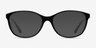 Piper Black AcetateEyeglass Frames from EyeBuyDirect, with Tinted Lenses