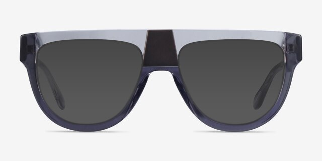 Etho Gray AcetateEyeglass Frames from EyeBuyDirect, with Tinted Lenses