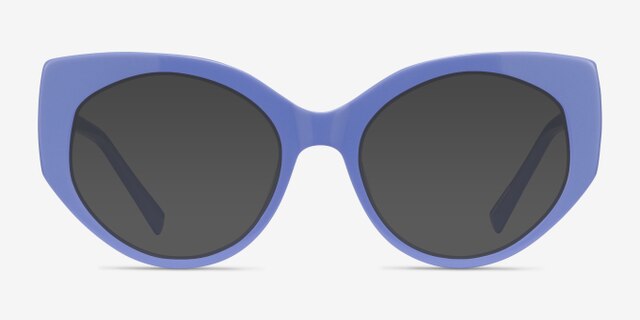 Salon Purple AcetateEyeglass Frames from EyeBuyDirect, with Tinted Lenses