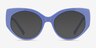 Salon Purple AcetateEyeglass Frames from EyeBuyDirect, with Tinted Lenses