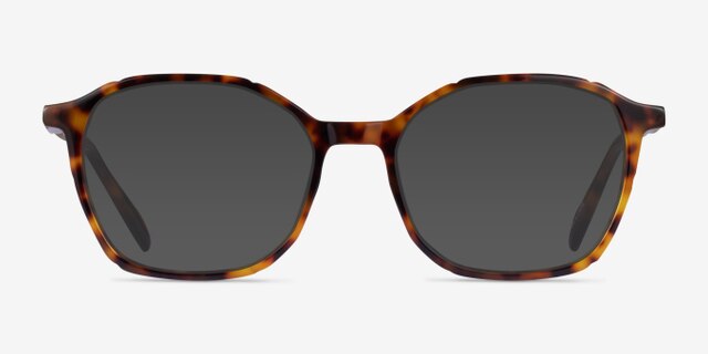 Harlowe Tortoise AcetateEyeglass Frames from EyeBuyDirect, with Tinted Lenses