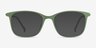 Bamboo Green PlasticEyeglass Frames from EyeBuyDirect, with Tinted Lenses