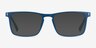 Anza Navy PlasticEyeglass Frames from EyeBuyDirect, with Tinted Lenses