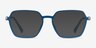 Brisk Navy PlasticEyeglass Frames from EyeBuyDirect, with Tinted Lenses