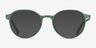Fresco Green PlasticEyeglass Frames from EyeBuyDirect, with Tinted Lenses