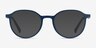 Fresco Navy PlasticEyeglass Frames from EyeBuyDirect, with Tinted Lenses