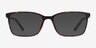 Mosey Tortoise PlasticEyeglass Frames from EyeBuyDirect, with Tinted Lenses