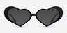 Sweet Black AcetateEyeglass Frames from EyeBuyDirect, with Tinted Lenses