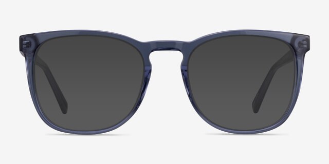 Promise Crystal Blue Green AcetateEyeglass Frames from EyeBuyDirect, with Tinted Lenses