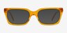 Petula Crystal Orange AcetateEyeglass Frames from EyeBuyDirect, with Tinted Lenses
