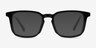 Astera Black AcetateEyeglass Frames from EyeBuyDirect, with Tinted Lenses