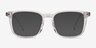 Astera Crystal AcetateEyeglass Frames from EyeBuyDirect, with Tinted Lenses