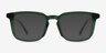 Astera Crystal Green AcetateEyeglass Frames from EyeBuyDirect, with Tinted Lenses