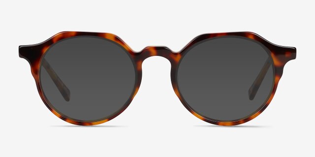 Monarda Tortoise AcetateEyeglass Frames from EyeBuyDirect, with Tinted Lenses