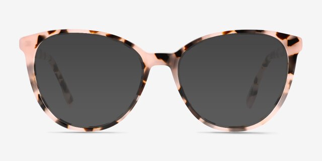 Yarrow Ivory Tortoise AcetateEyeglass Frames from EyeBuyDirect, with Tinted Lenses