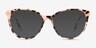 Yarrow Ivory Tortoise AcetateEyeglass Frames from EyeBuyDirect, with Tinted Lenses