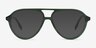 Verbena Crystal Green AcetateEyeglass Frames from EyeBuyDirect, with Tinted Lenses