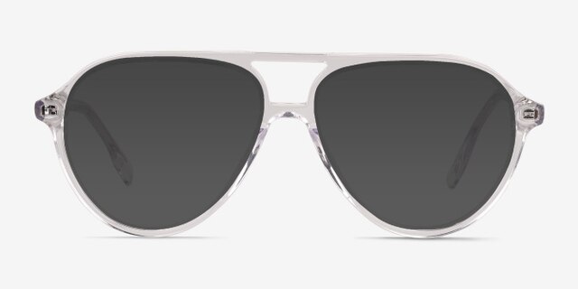 Verbena Crystal AcetateEyeglass Frames from EyeBuyDirect, with Tinted Lenses