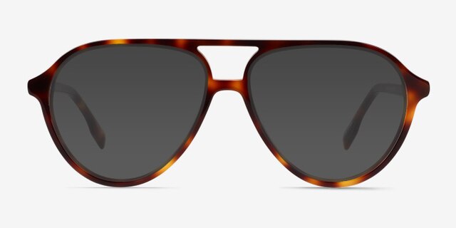 Verbena Tortoise AcetateEyeglass Frames from EyeBuyDirect, with Tinted Lenses