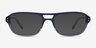 Cirrus Gradient Blue AcetateEyeglass Frames from EyeBuyDirect, with Tinted Lenses