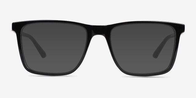 Vim Black AcetateEyeglass Frames from EyeBuyDirect, with Tinted Lenses
