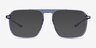 Zip Crystal Blue AcetateEyeglass Frames from EyeBuyDirect, with Tinted Lenses
