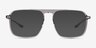 Zip Crystal Gray AcetateEyeglass Frames from EyeBuyDirect, with Tinted Lenses