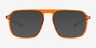 Zip Crystal Orange AcetateEyeglass Frames from EyeBuyDirect, with Tinted Lenses