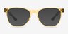 Fortitude Crystal Yellow AcetateEyeglass Frames from EyeBuyDirect, with Tinted Lenses