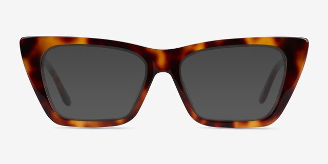 Celia Tortoise AcetateEyeglass Frames from EyeBuyDirect, with Tinted Lenses