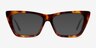 Celia Tortoise AcetateEyeglass Frames from EyeBuyDirect, with Tinted Lenses