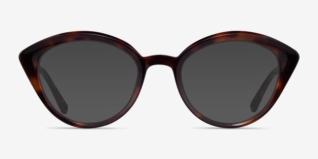 Cherry Shiny Tortoise AcetateEyeglass Frames from EyeBuyDirect, with Tinted Lenses