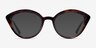 Cherry Shiny Tortoise AcetateEyeglass Frames from EyeBuyDirect, with Tinted Lenses