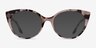 Leilani Pink Tortoise AcetateEyeglass Frames from EyeBuyDirect, with Tinted Lenses