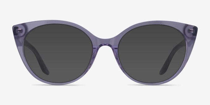 Lunettes De Lecture +4 Violet Transparent New Time - Grand Modèle Femme, étui Inclus