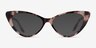 Vivienne Tortoise AcetateEyeglass Frames from EyeBuyDirect, with Tinted Lenses