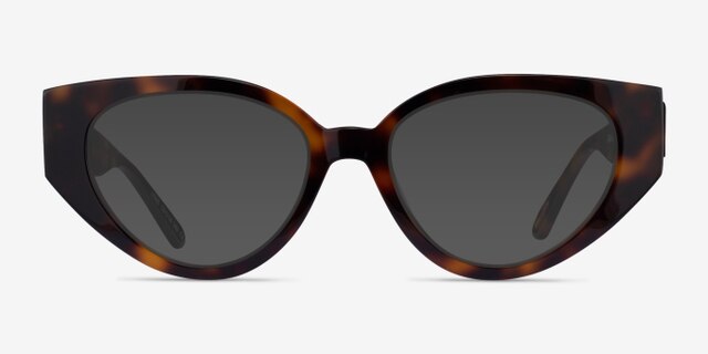 Lexie Shiny Tortoise AcetateEyeglass Frames from EyeBuyDirect, with Tinted Lenses
