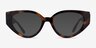 Lexie Shiny Tortoise AcetateEyeglass Frames from EyeBuyDirect, with Tinted Lenses