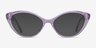 Melanie Light Purple AcetateEyeglass Frames from EyeBuyDirect, with Tinted Lenses