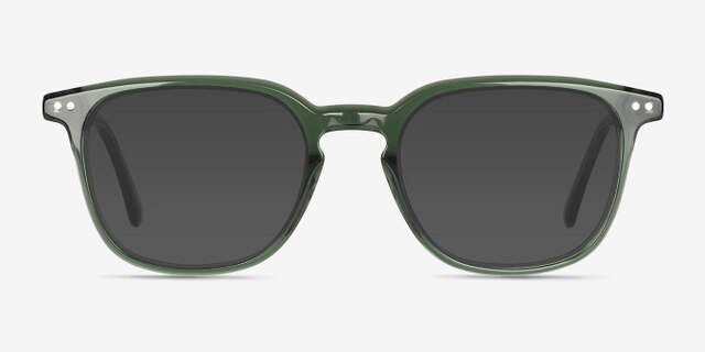 Wesley Green AcetateEyeglass Frames from EyeBuyDirect, with Tinted Lenses