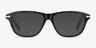 Harbor Black AcetateEyeglass Frames from EyeBuyDirect, with Tinted Lenses