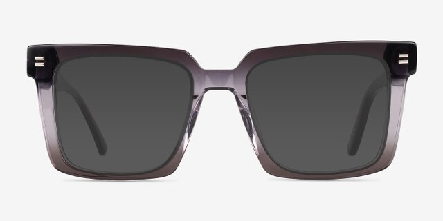 Vineyard Gradient Smoke AcetateEyeglass Frames from EyeBuyDirect, with Tinted Lenses