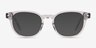 Pique Smoke AcetateEyeglass Frames from EyeBuyDirect, with Tinted Lenses