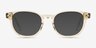 Pique Yellow AcetateEyeglass Frames from EyeBuyDirect, with Tinted Lenses
