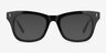 Apres Black AcetateEyeglass Frames from EyeBuyDirect, with Tinted Lenses