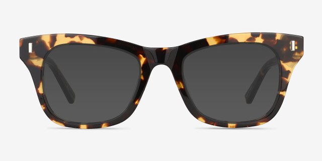 Apres Spotty Tortoise AcetateEyeglass Frames from EyeBuyDirect, with Tinted Lenses
