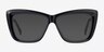 Scribble Black Flower AcetateEyeglass Frames from EyeBuyDirect, with Tinted Lenses