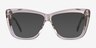 Scribble Crystal Light Brown AcetateEyeglass Frames from EyeBuyDirect, with Tinted Lenses
