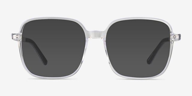 Abstract Crystal AcetateEyeglass Frames from EyeBuyDirect, with Tinted Lenses